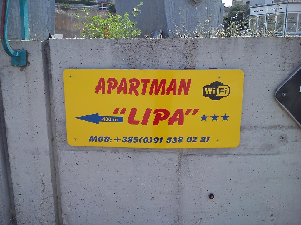דירות סנג' Apartman Lipa מראה חיצוני תמונה